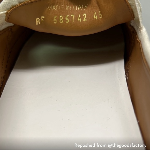 NWOT Saint Laurent Venice Canvas Slip Ons - Picture 6 of 9